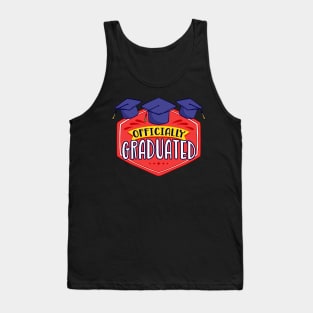 Official Graduated Doctor Hat Doctorate Promotion Tank Top